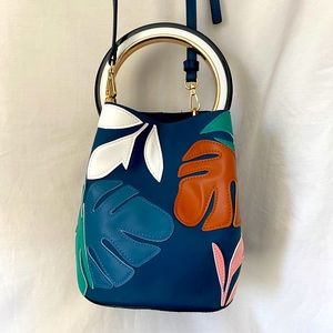 Tropical Patterned Crossbody